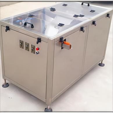 खरीदें रासायनिक पैकेजिंग मशीन LP-1A छोटी बोतल स्वचालित बोतल अनस्क्रैम्बलर ऑनलाइन निर्माण