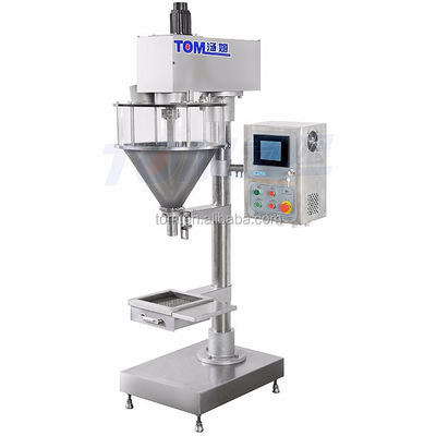 खरीदें 30-40 बैग/मिनट अर्ध-स्वचालित पाउडर पैकिंग मशीनें 3g-1000g ऑनलाइन निर्माण