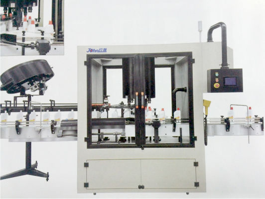 खरीदें गैर धातु रोटरी स्वचालित कैपिंग मशीन पीएलसी नियंत्रित बोतल ऑनलाइन निर्माण