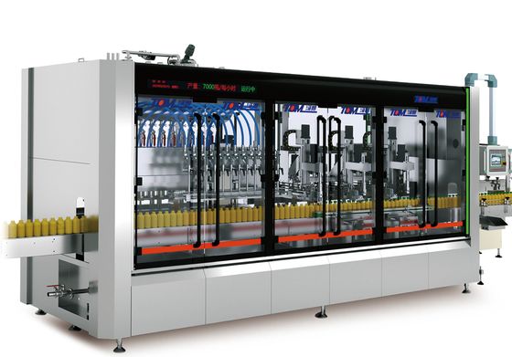 खरीदें सर्वो मोटर मोनोब्लॉक फिलर कैपर मशीन डिजाइन के लिए नमूना और उपयुक्त बोतल व्यास Accoring online manufacture