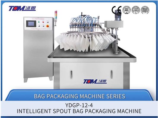 खरीदें Doy Pack Monoblock Filler Capper Machine For Bag Detergent With Mouth (मुंह के साथ बैग डिटर्जेंट के लिए डोय पैक मोनोब्लॉक फिलर कैपर मशीन) ऑनलाइन निर्माण