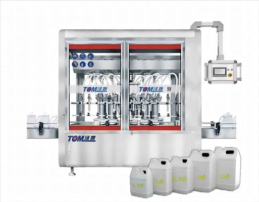 ग्लाइफोसेट कीटनाशक भरने की मशीन पूरी तरह से स्वचालित 1L-5L
