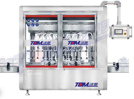 1L-5L स्वचालित खाद्य तेल भरने की मशीन 6 नोजल 1200BPH