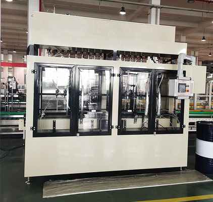 100ml-1L 16 नोजल रासायनिक भरने की मशीन