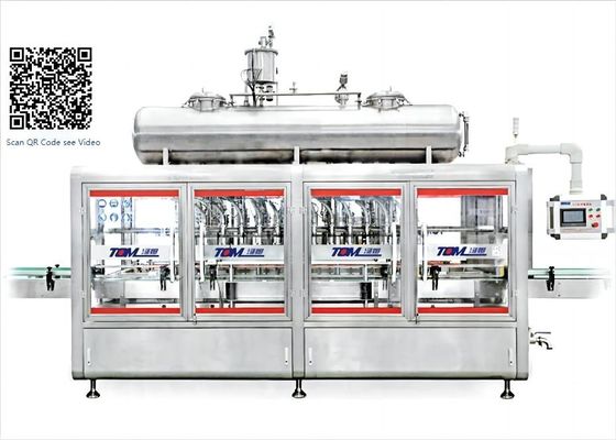 स्वचालित स्नेहक भरने की मशीन पीएलसी नियंत्रित 1L-5L रैखिक प्रकार