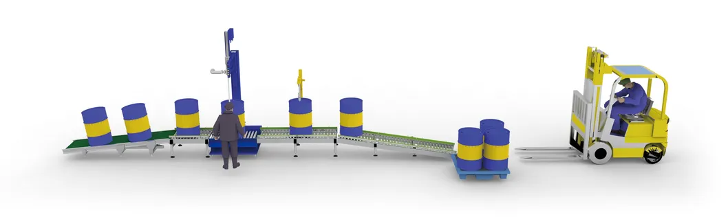 200L-1000L बैरल भरने कीटनाशक भरने की मशीन कई Azimuth घूर्णन भरने के सिर और विरोधी ड्रिपिंग हॉपर के साथ 0