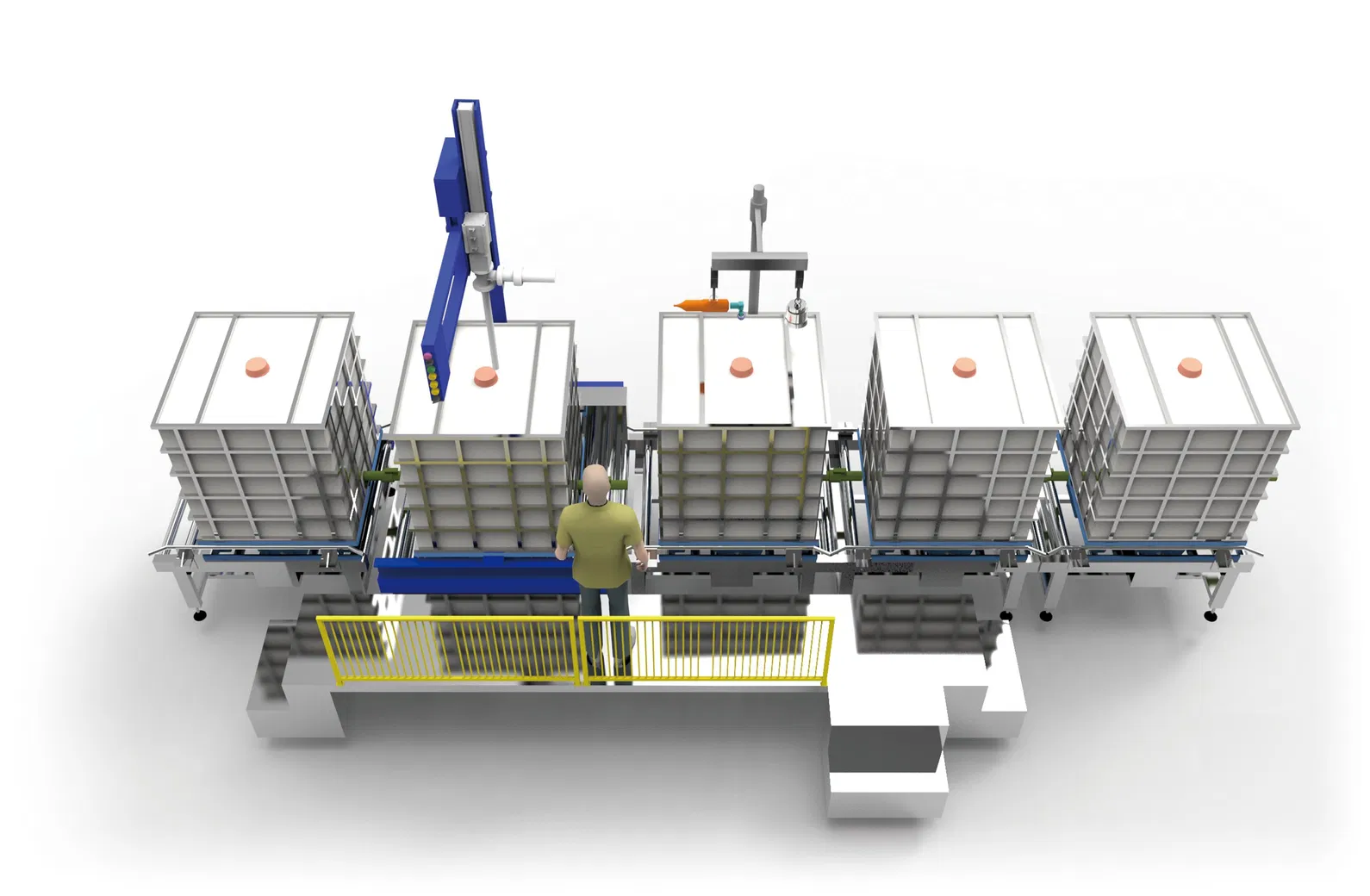 स्थिर गैस स्रोत और कम खपत के साथ रासायनिक पैकेजिंग मशीन 200L टन बैरल तरल पैकेजिंग जरूरतों को भरने के लिए 0
