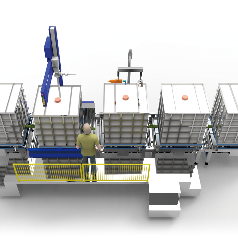 स्थिर गैस स्रोत और कम खपत के साथ रासायनिक पैकेजिंग मशीन 200L टन बैरल तरल पैकेजिंग जरूरतों को भरने के लिए 2