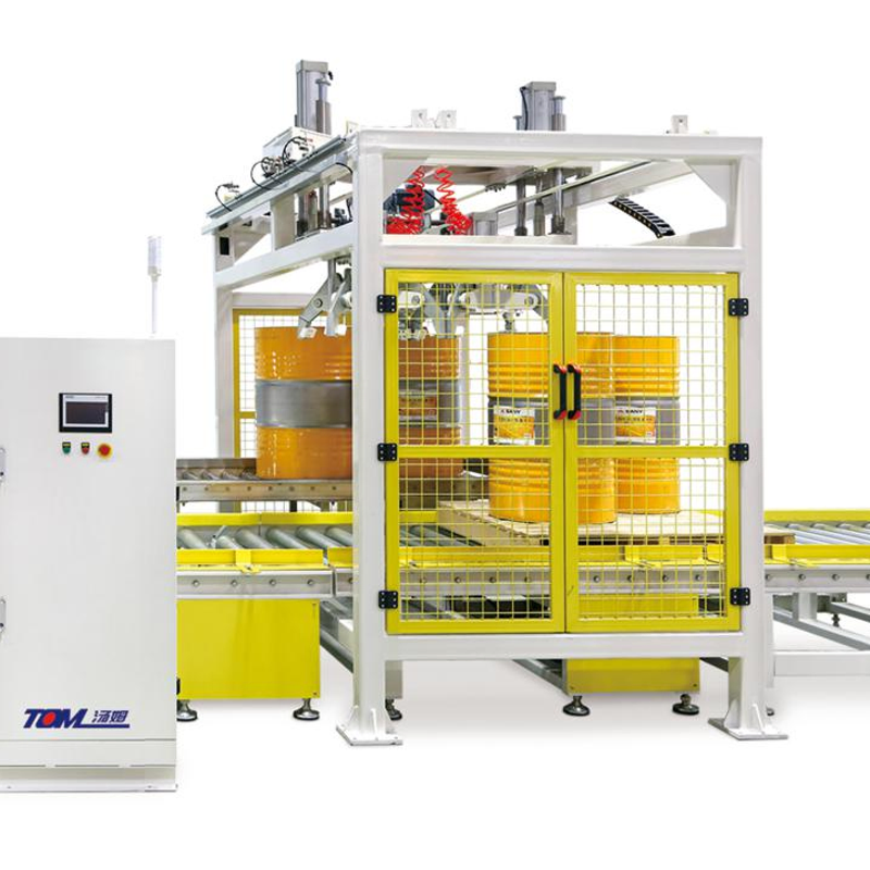 स्थिर गैस स्रोत और कम खपत के साथ रासायनिक पैकेजिंग मशीन 200L टन बैरल तरल पैकेजिंग जरूरतों को भरने के लिए 3