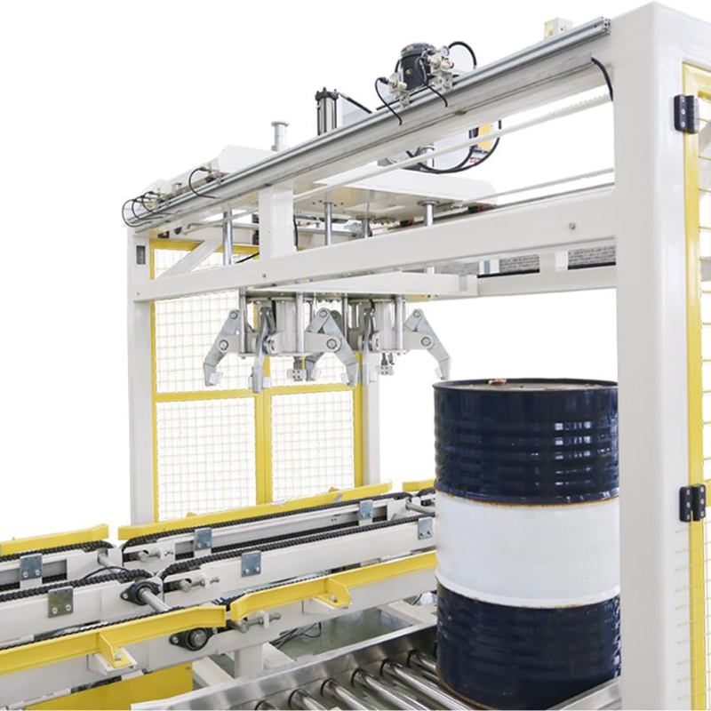 स्थिर गैस स्रोत और कम खपत के साथ रासायनिक पैकेजिंग मशीन 200L टन बैरल तरल पैकेजिंग जरूरतों को भरने के लिए 4