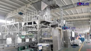 फुलिंग स्वचालित 25KG पाउडर फिलिंग लाइन